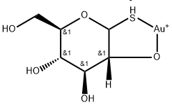 (1-D-Glucosylthio)gold(12192-57-3)